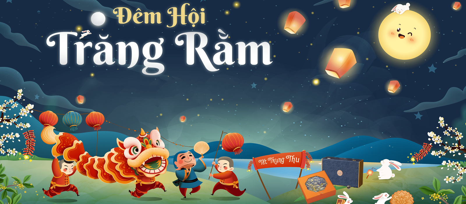 Bánh trung thu Thu Hương - Đêm hội trăng rằm