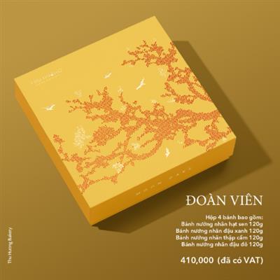 Bánh trung thu Đoàn Viên (Vàng)